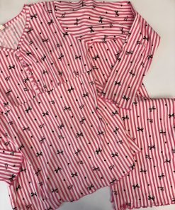 Alternative view of Pigiama "love me" fucsia