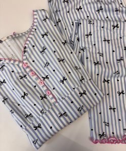 Pigiama "love me" azzurro