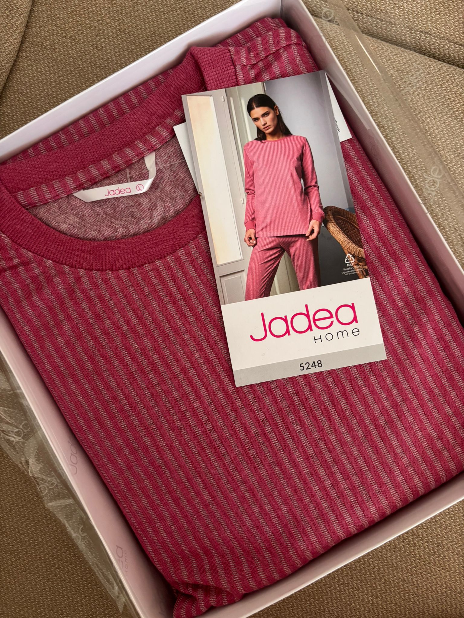 Pigiama Jadea "malva"