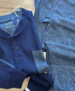 Pigiama uomo OU748 "blu"