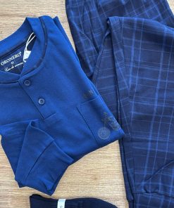 Pigiama uomo OU742 "blu"