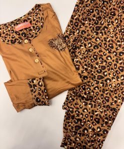 Alternative view of Pigiama animalier "beige"