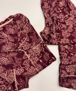 Alternative view of Pigiama "bordeaux" RM3403