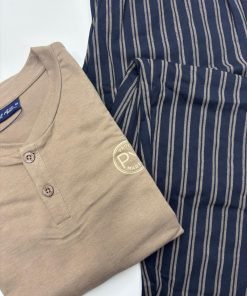 Pigiama uomo 54486 "beige"