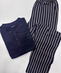 Alternative view of Pigiama uomo  54486 "blu"