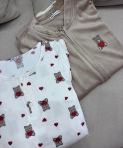 Pigiama Figlia Teddy "beige" - immagine 4