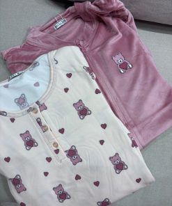 Pigiama Figlia Teddy "rosa" - immagine 3