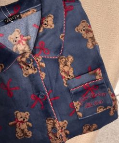 Alternative view of Pigiama little bear "blu"