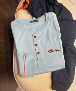 Pigiama Uomo "azzurro&blu" - immagine 3
