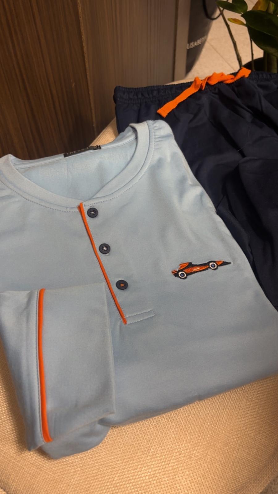 Pigiama Uomo "azzurro&blu"