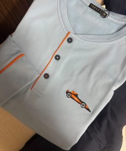 Alternative view of Pigiama Uomo "azzurro&blu"